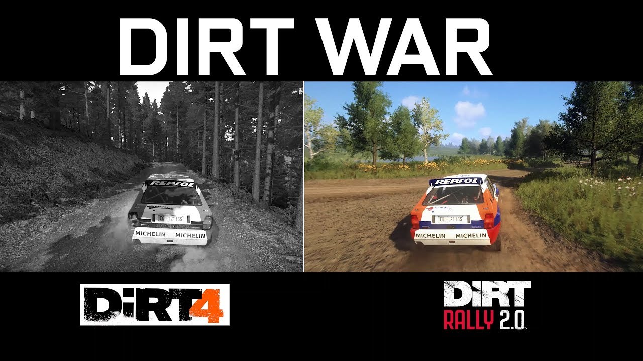 Dirt 4 vs Dirt 2.0 - Quick Comparison