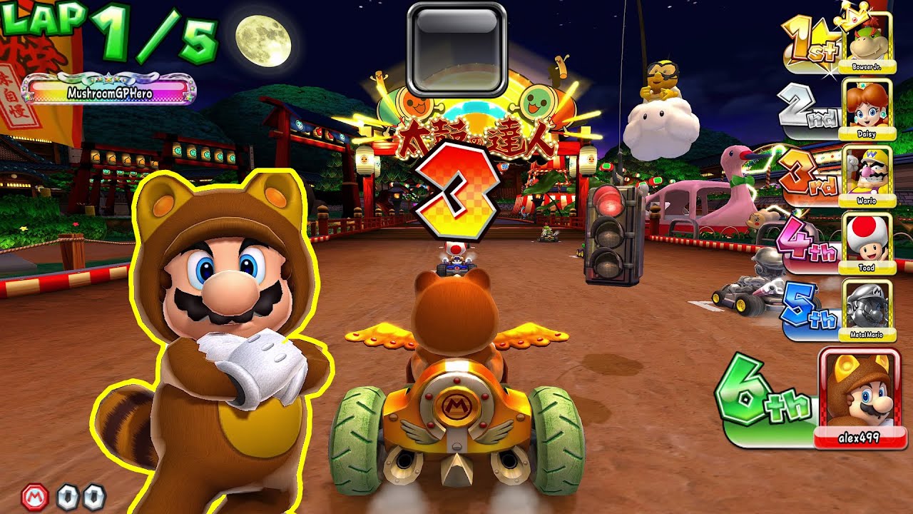Mario Kart Arcade GP DX 1.18 - Don-chan Cup (Super Difficulty ) Battle Races | UHD
