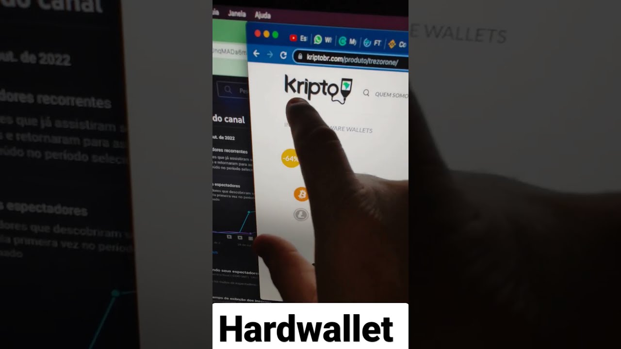💴 Exchange n&atilde;o &eacute; carteira - Guarde suas criptomoedas em Hard Wallets #shorts