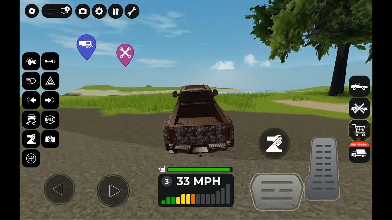 A shot at Roblox driving #roblox