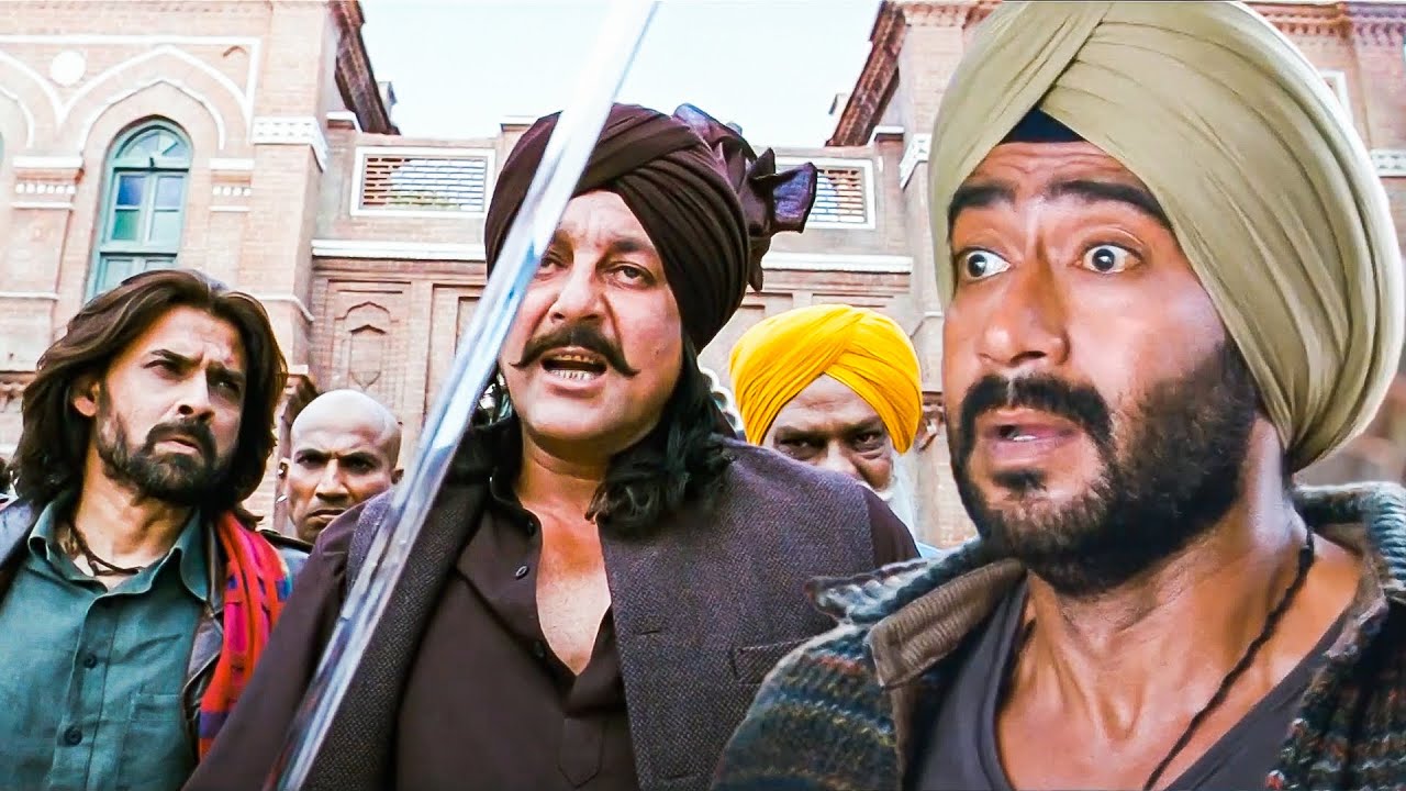 पंजाब दी फसल और रंधवा की नसल में कल काटूँगा | Movie Name - Son Of Sardar | Action Movie Scene