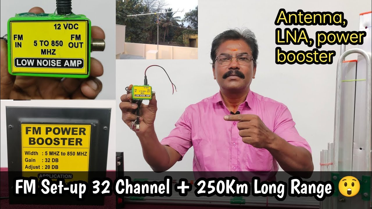 FM All Channels Unlocked | முழு எஃஎம் சேனல்கள் 32 Stations | 250+ Km Super Range | Complete Set-up 