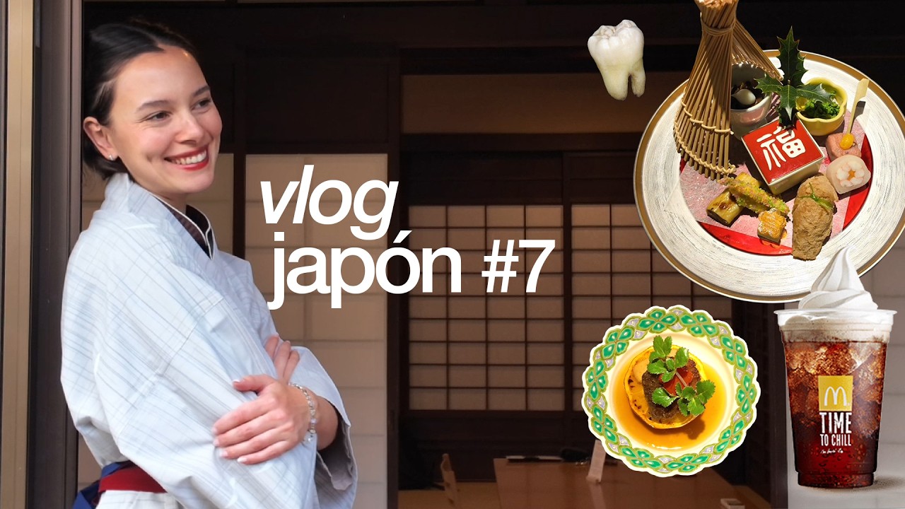La serie de Japón llegó a su fin y mi diente también (hotel tradicional, onsen público, desafío mc)