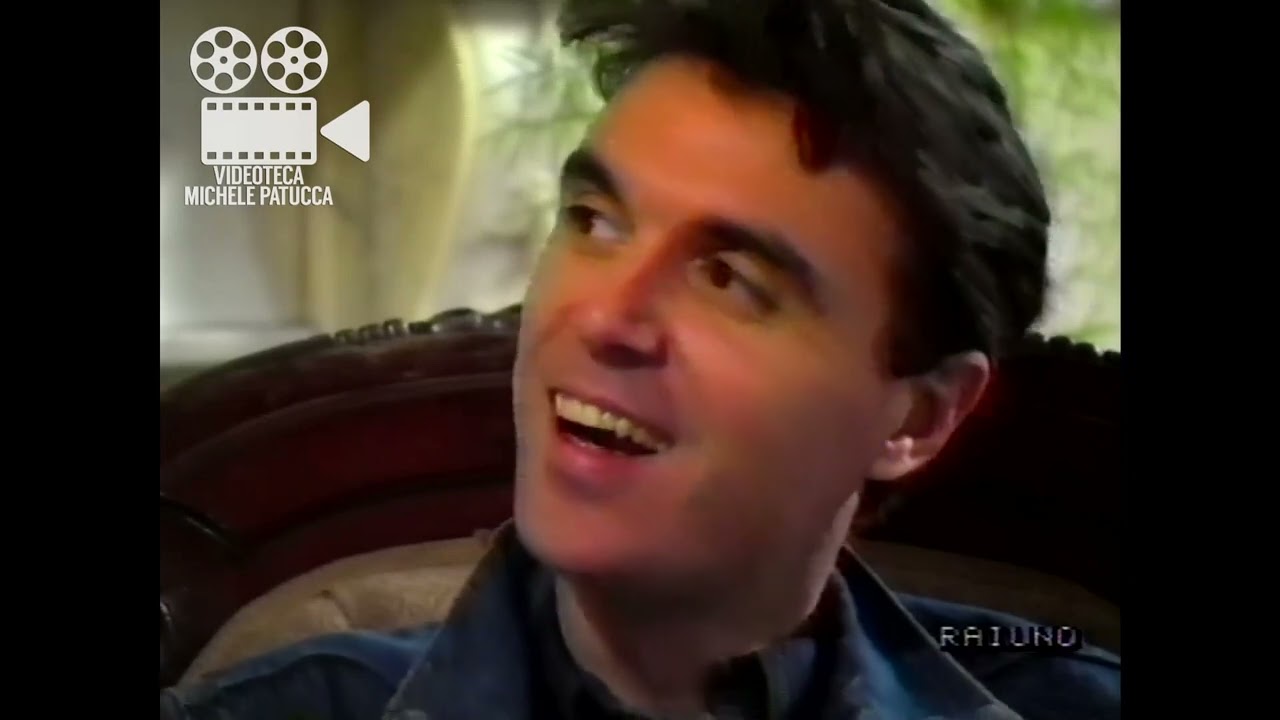 David Byrne 'I would like Fabrizio De André in my future'  Italian RAI Interview (1988)_1