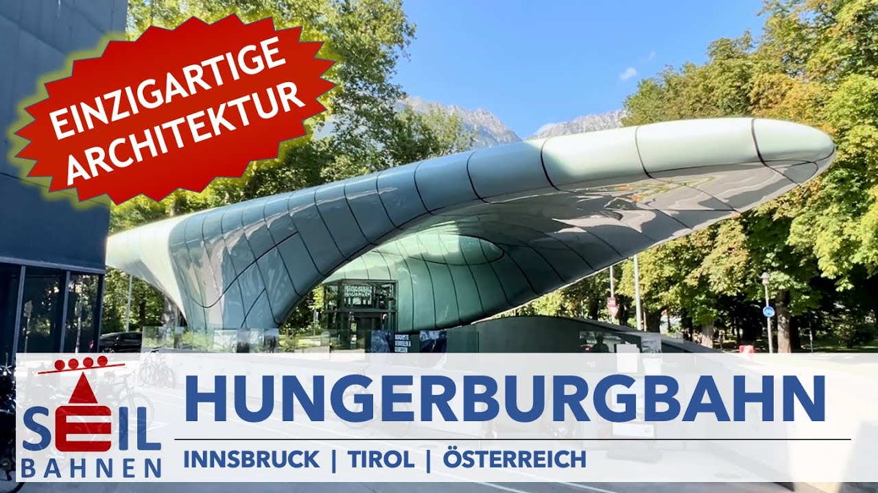 🇦🇹🚠 Hungerburgbahn | Standseilbahn | Nordkette | Innsbruck | Tirol | inkl. Details zur Bahn