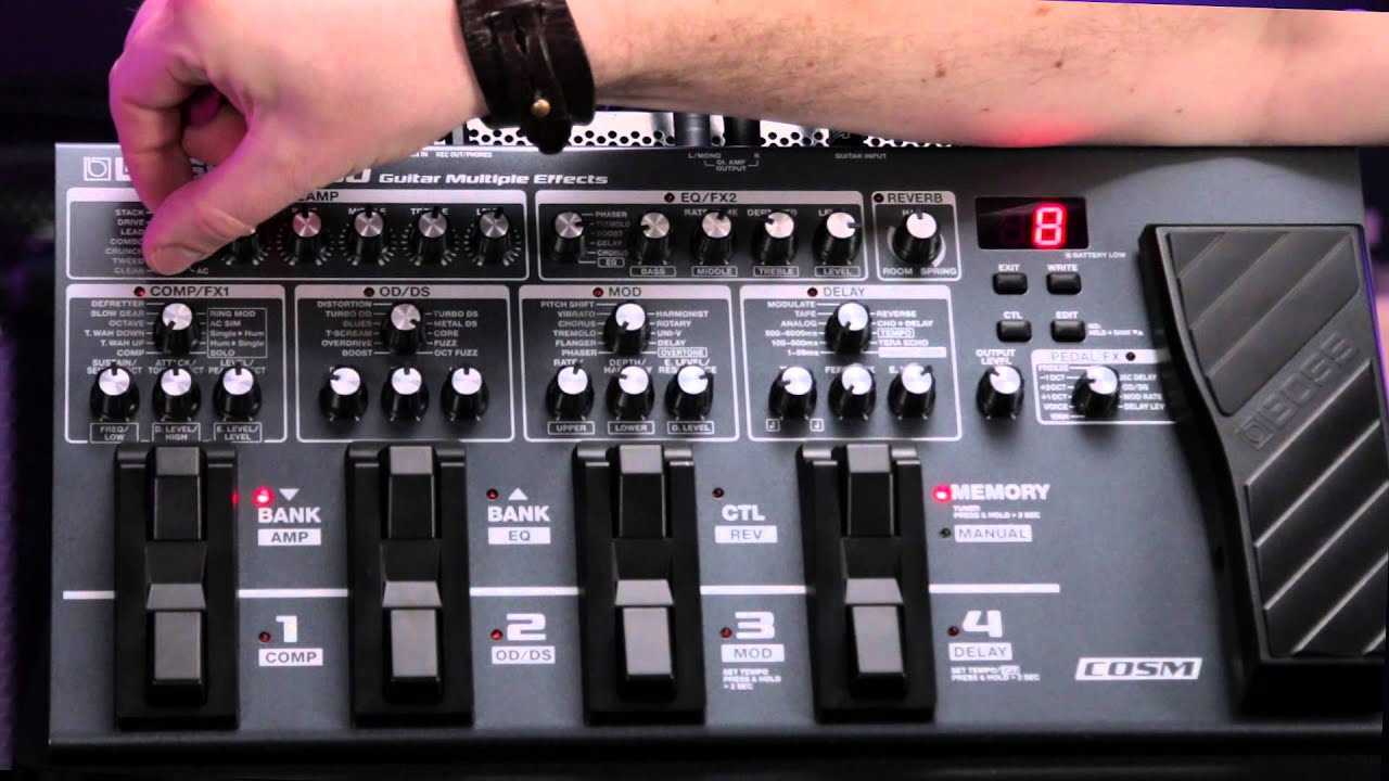 BOSS ME-80 Classic Patches Explained - 