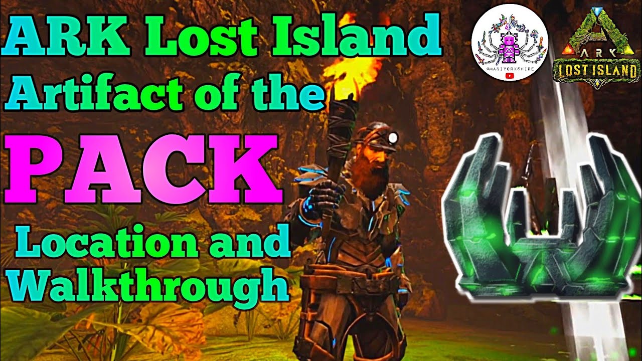 ARK Lost Island Artifact of the Pack Cave Location and Walkthrough
