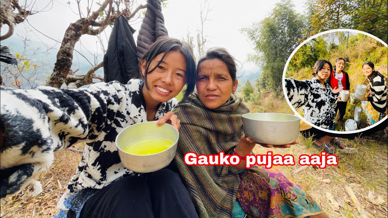 Sabai Gaunle Vela 😍 | Aaja Gauko Puja yasto samma vayo 