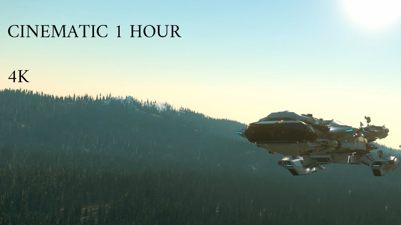 Star Citizen Ambience no ads 1 hour 4k 60fps