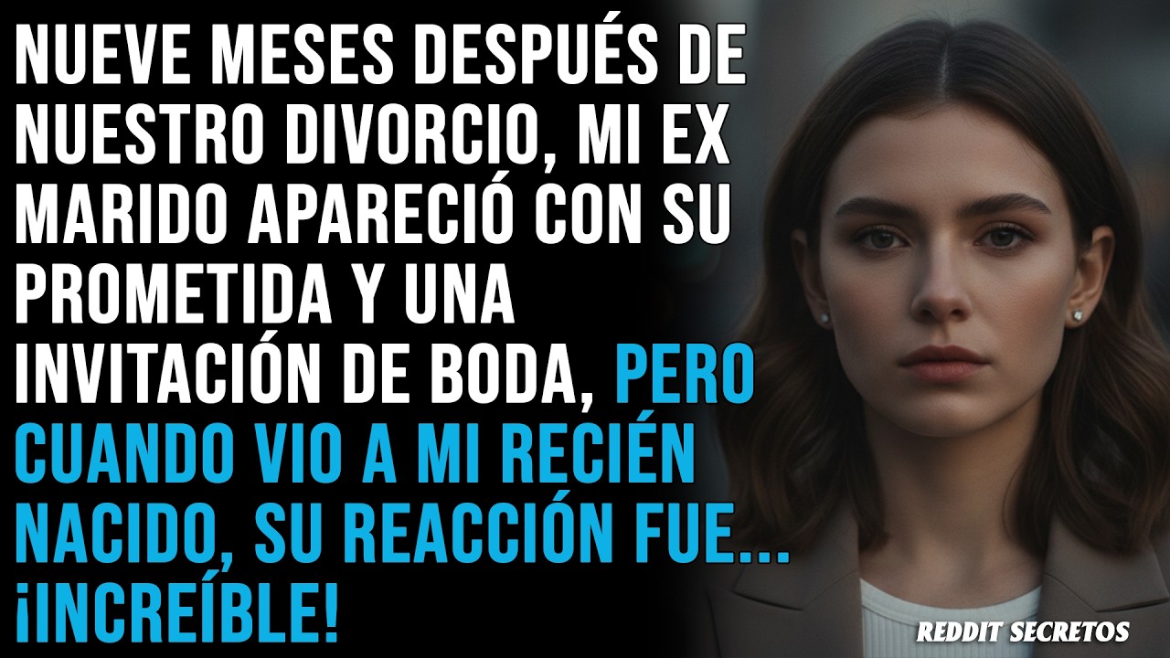 Nueve meses despu&eacute;s del divorcio, mi ex y su prometida me invitaron, &eacute;l vio al beb&eacute; y...