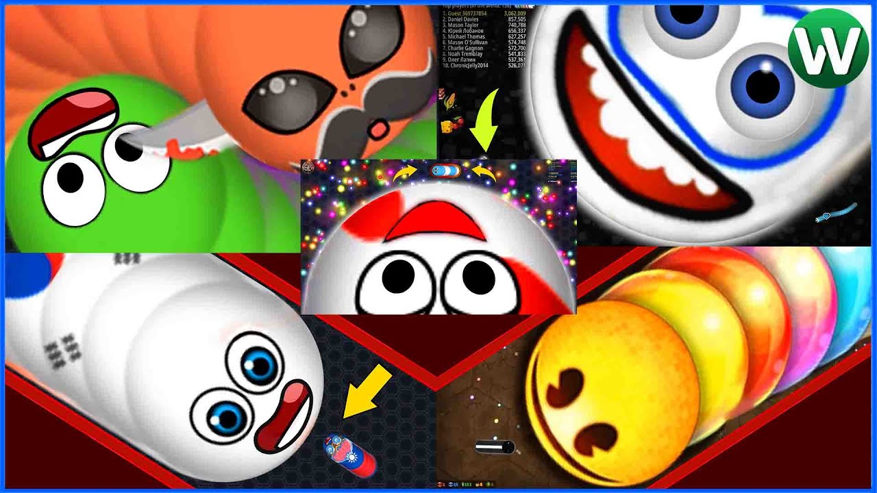 Wormate.io Best Top5 Viewed Videos On My Channel 2020  /Epic Wormateio Gameplay (Funny/Moments) #02