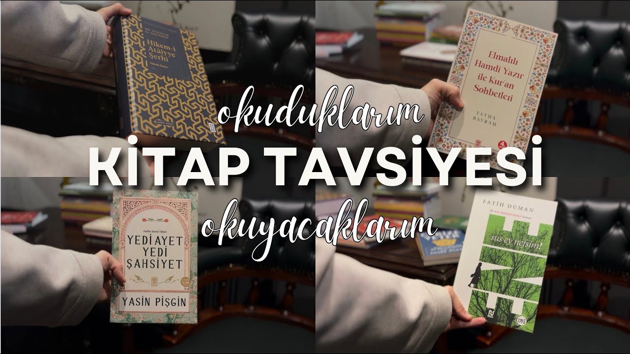 KİTAP TAVSİYESİ I 2025'te Okudumlarım I 2026'da Okuyacaklarım