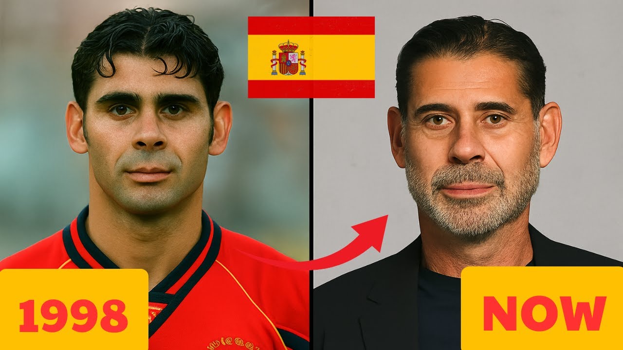 Spain 🇪🇸  World Cup 1998 Squad  ⚽ Then and Now Goals