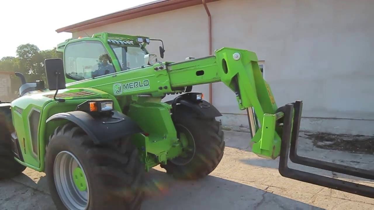 Merlo Multifarmer MF40.7 CS, prezentacja, ładowarka, agri, maszyny rolnicze, nie MANITOU JCB