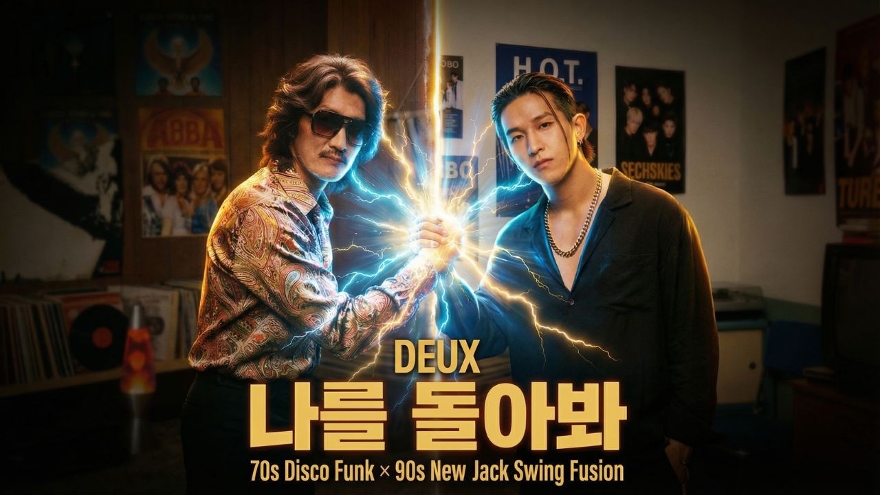 듀스 - 나를 돌아봐 | 70s Soul Funk X 90s New Jack Swing (AI Cover)
