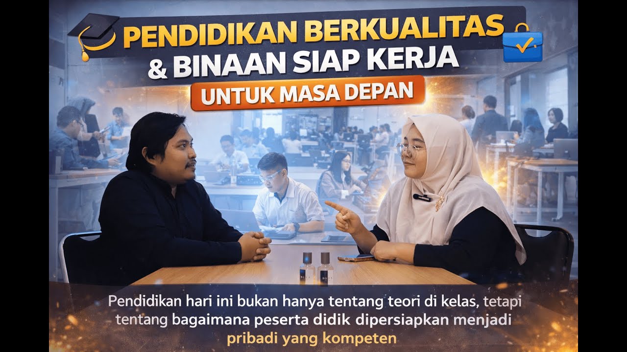 🎓 PENDIDIKAN BERKUALITAS & BINAAN SIAP KERJA UNTUK MASA DEPAN