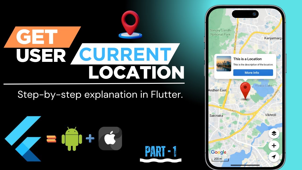 Google Maps Current Location in Flutter | Complete Android + iOS Setup 2026