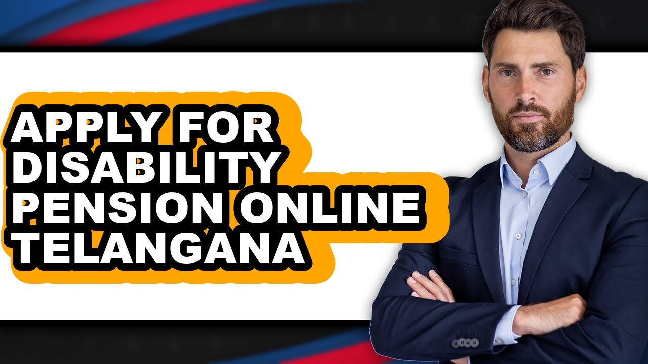 How To Apply For Disability Pension Online Telangana - Full Guide