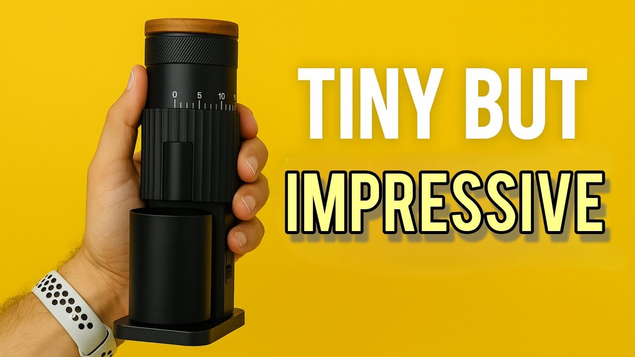 Trying a Mini Beast! First Impressions of Using CF Wisdom Rechargeable Coffee Grinder!