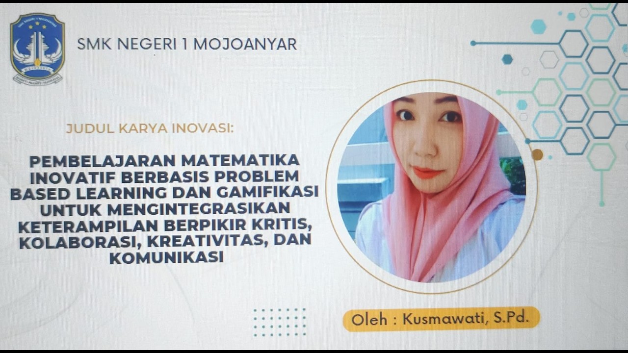 KUSMAWATI-SMKN 1 MOJOANYAR-EJIES 2026#EastJavaInnovativeSummit #EJIES2025 #JawaPos #ITS@jawaposmedia