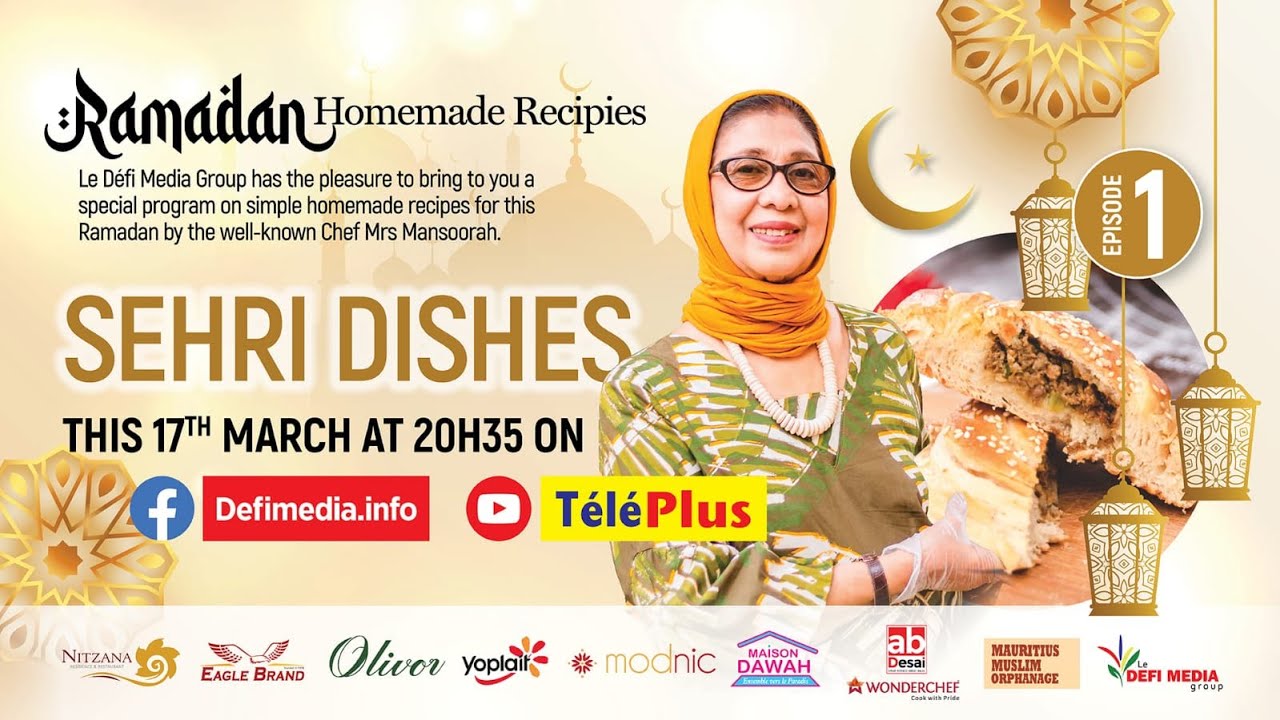 Recettes faites maison pour le Ramadan : Mansoorah Issany partage ses astuces pour des repas sains.
