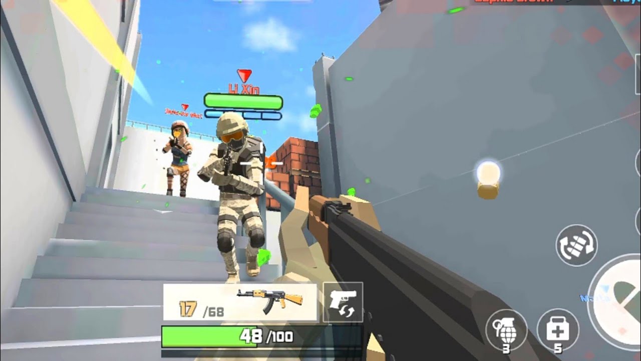 Blaze Strike: Pixel Fury FPS gameplay | FPS Shooter & Action Game