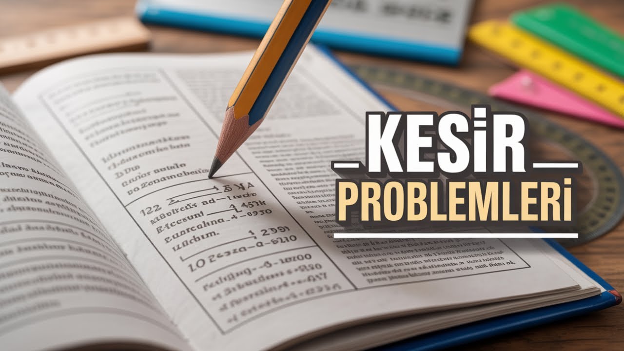 6. Sınıf Matematik Kesir Problemleri- Bölme işlemi