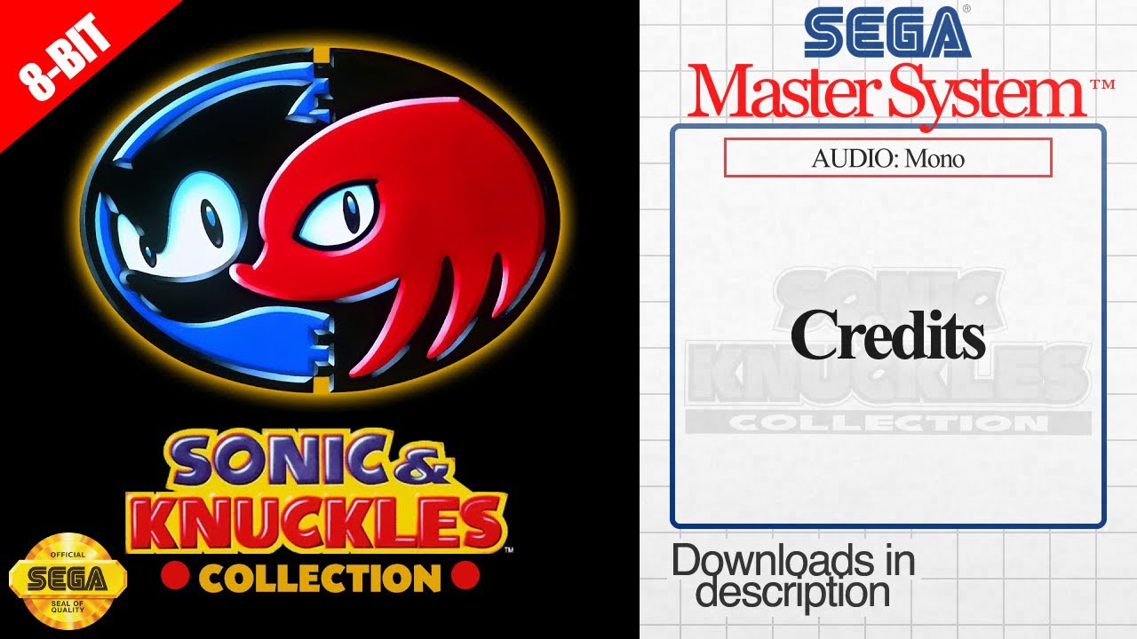 Sonic & Knuckles Collection - Credits (Sega Master System Remix)