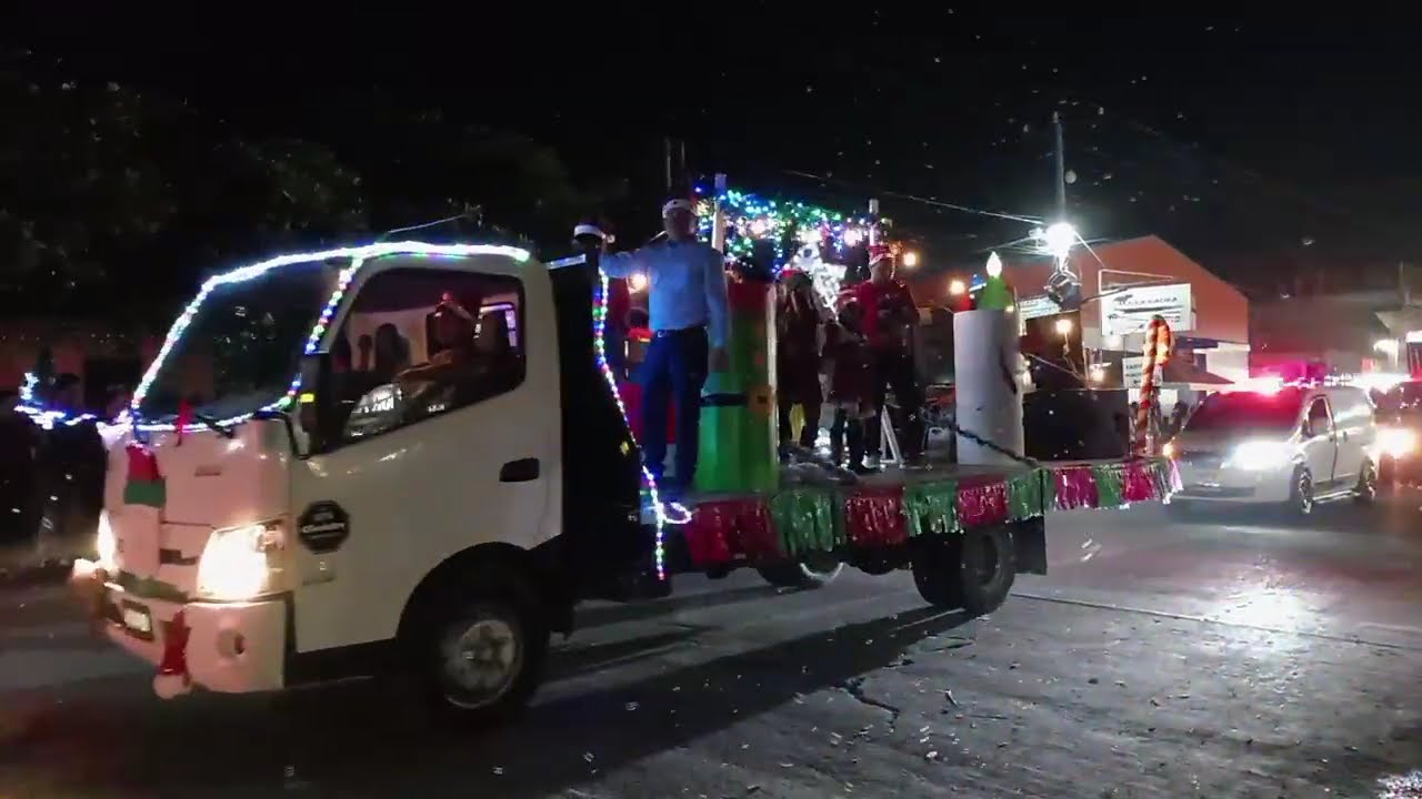Desfile Navideño “ FONAPAZ ” 🎄✨ Carrozas, Música y Alegría EN nueva Concepción part 3