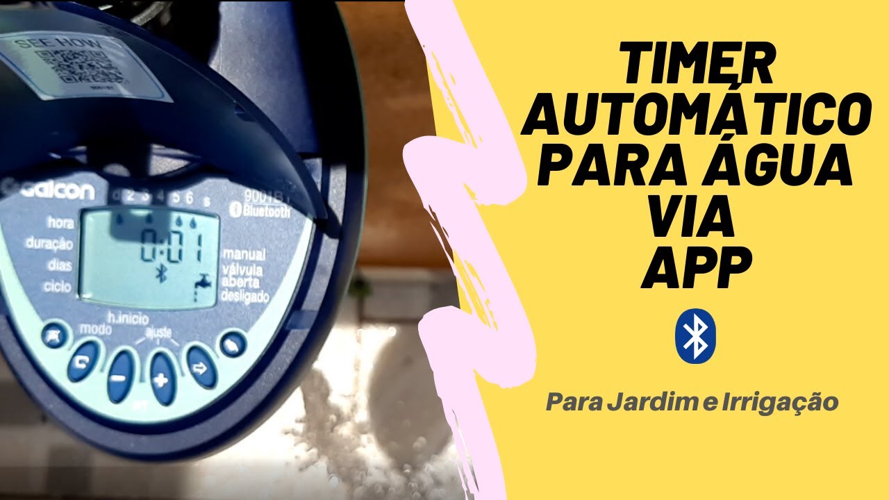 #Unboxing - Timer para água - Temporizador de Programação via App Bluetooth para Jardim e Irrigação.