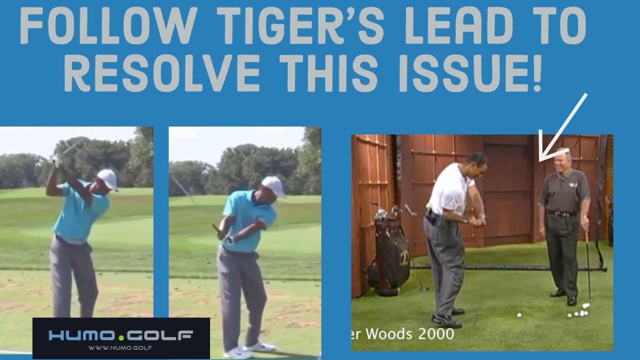 Tiger Woods Arm - Body - Sequence Drill. Learn to coordinate your arm swing with your body pivot!