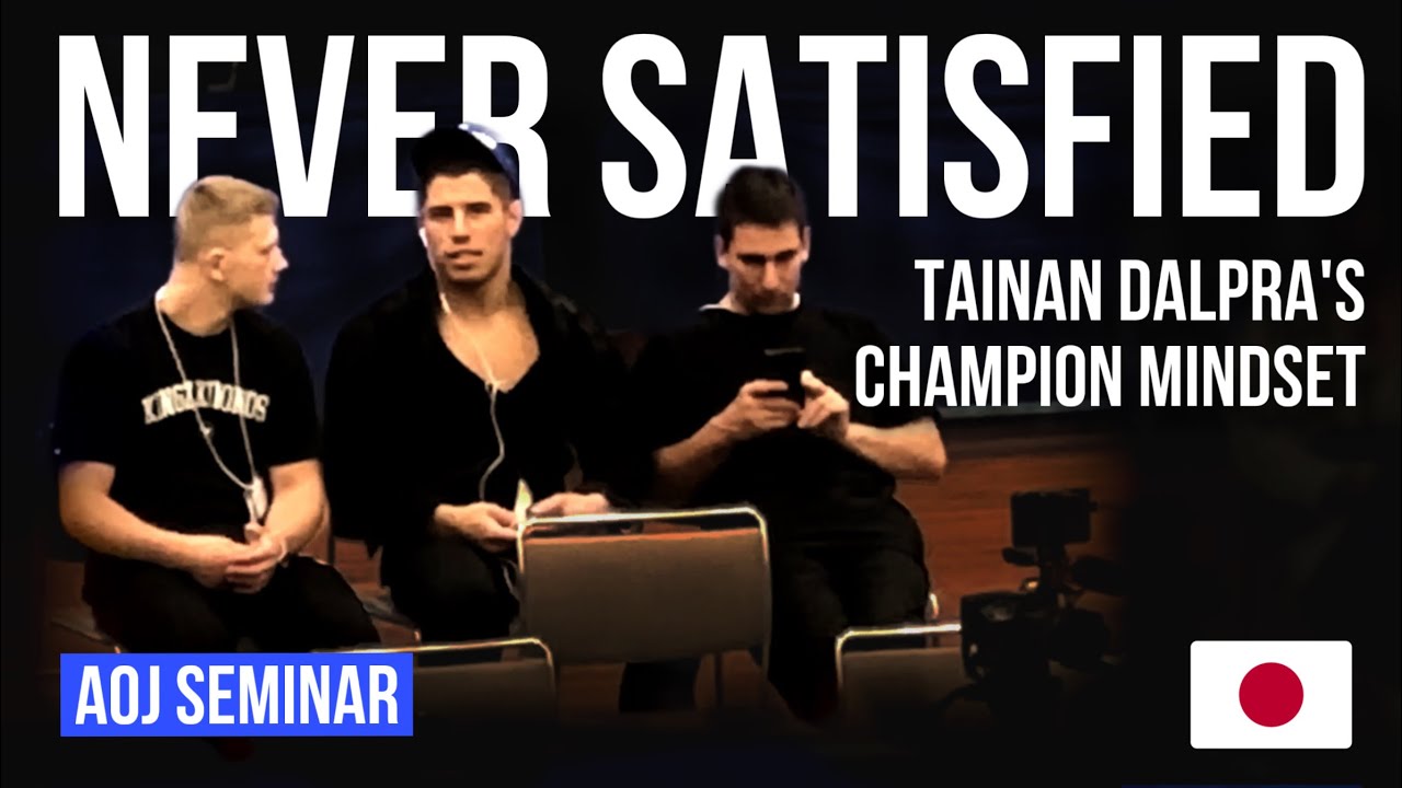 Never Satisfied: Tainan Dalpra&rsquo;s Champion Mindset (and how he handles competition anxiety)