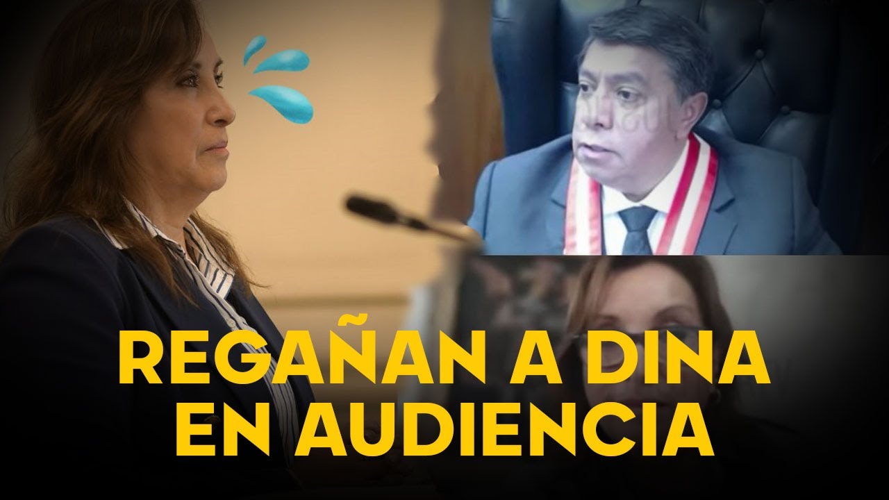 &iexcl;Dina Boluarte HUMILLADA en audiencia! | Queda expuesta por confundir g&eacute;nero y cargo del magistrado