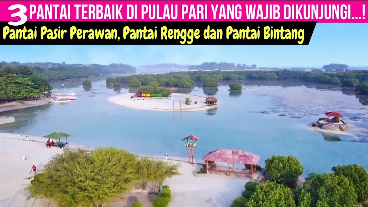 SPOT WISATA TERBAIK PULAU PARI | SUNRISE DI PANTAI RENGGE DAN KEBERADAAN PATRICK STAR PANTAI BINTANG