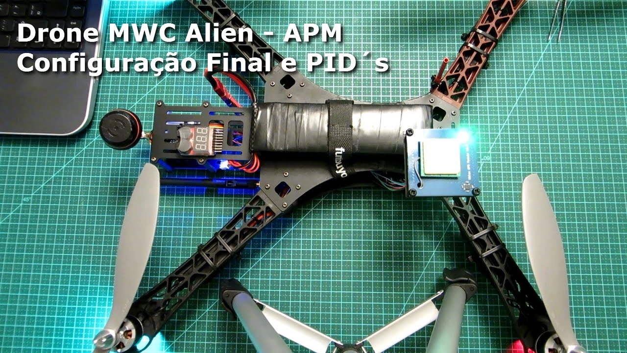 Drone MWC Alien - APM - Configuração Final