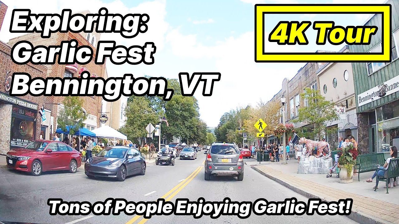 Garlic Fest in Bennington Vermont | Driving Tour