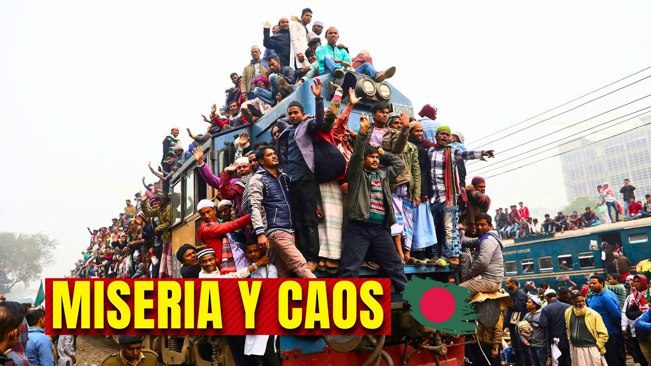 BANGLADESH: El País que Viste al Mundo (Trenes MORTALES y Superpoblación)