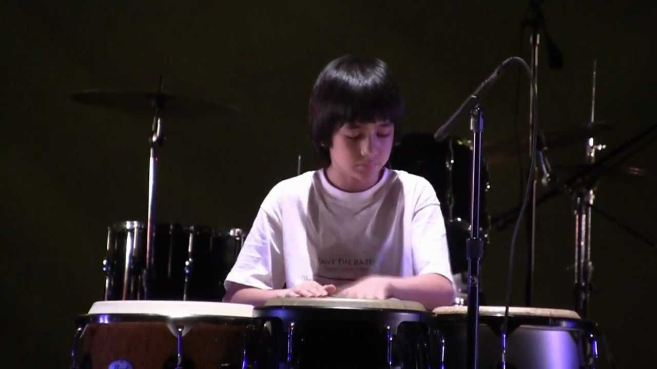 CONGA BOY SHUN BITAR PLAYED ASTORIA MUSICIAN FOR JAPAN