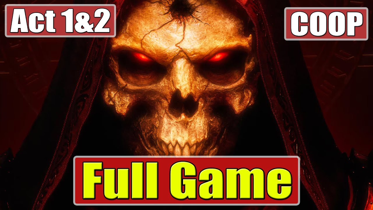 Diablo 2 Resurrected Walkthrough Act 1 & Act 2 [Full Game] Xbox Series X Gameplay
