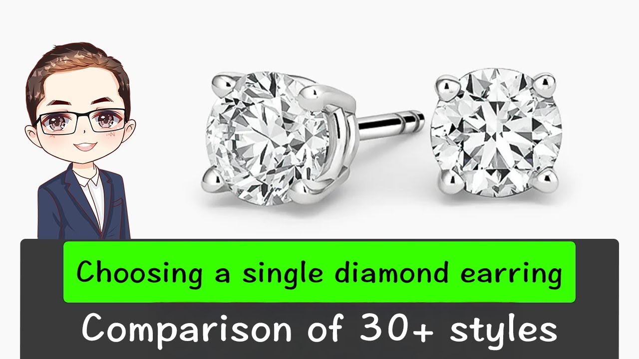 Choosing a single diamond earring