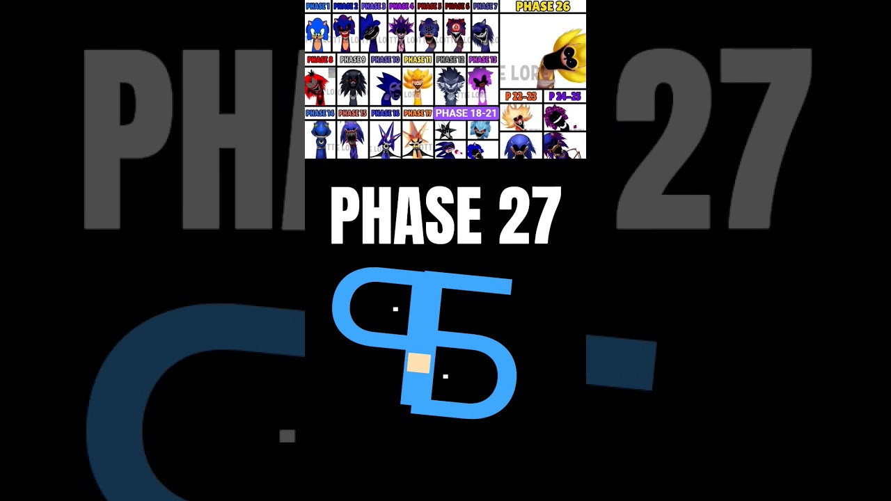 Sprunki oc sonic phase 1-27 