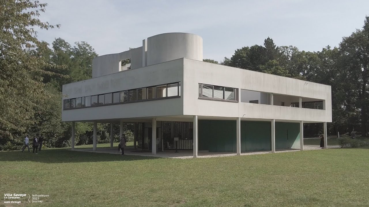 Villa Savoye | walk through video | 2021 journey