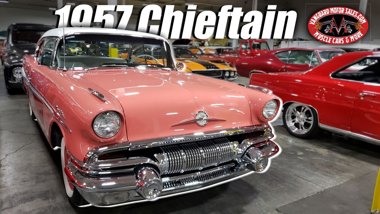 Pontiac Chieftain 1957 года выпуска продаётся в Vanguard Motor Sales