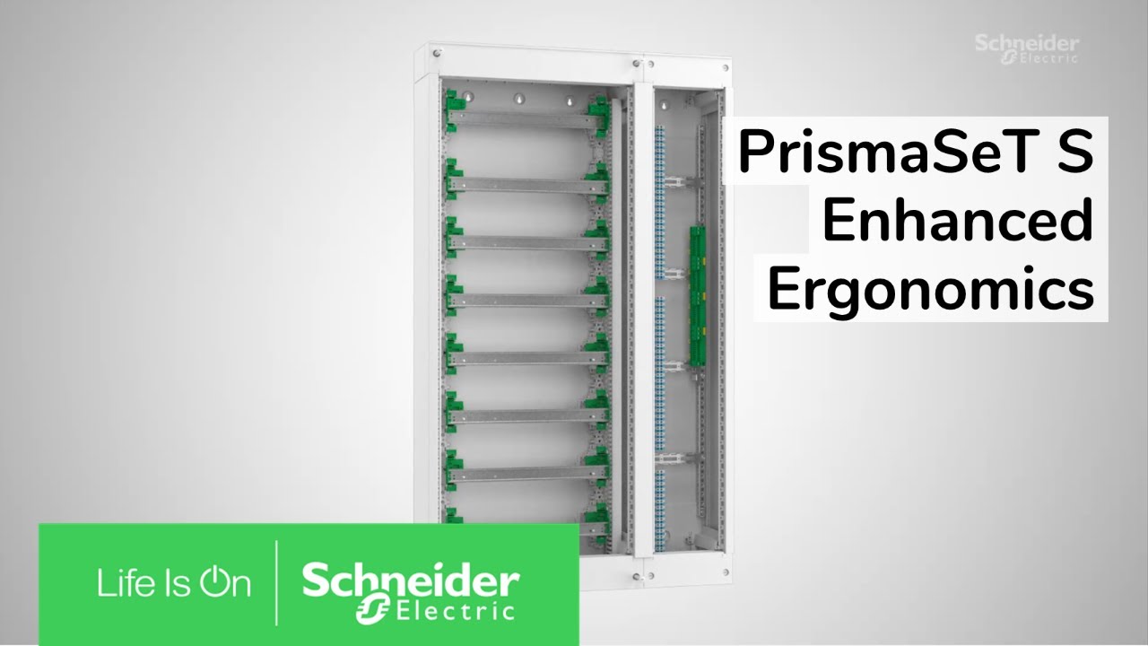 Discover the Cabling and Ergonomics of the PrismaSeT S Enclosures | Schneider Electric