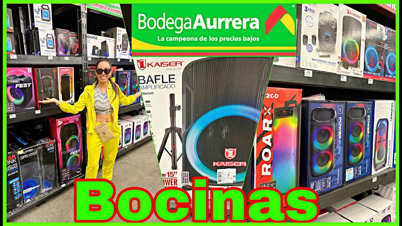 BOCINA 🔊 EN BODEGA AURRERÁ 🤑💚