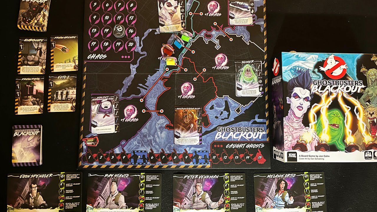 DGA Plays Board Games: Ghostbusters: Blackout (Co-Op)