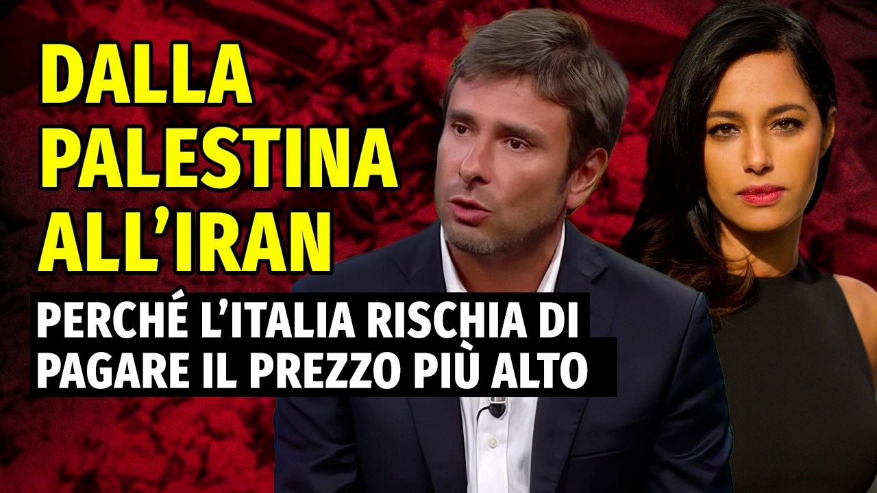 Dalla Palestina all’Iran: perché l’Italia rischia di pagare il prezzo più alto. Con Rula Jebreal