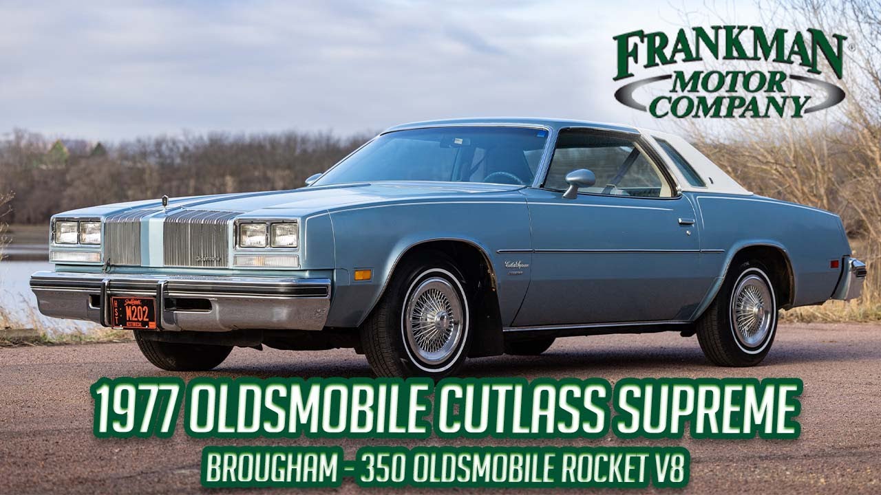 1977 Oldsmobile Cutlass Supreme Brougham - Rocket 350 Survivor with 30k Miles | Final Year Big Body!