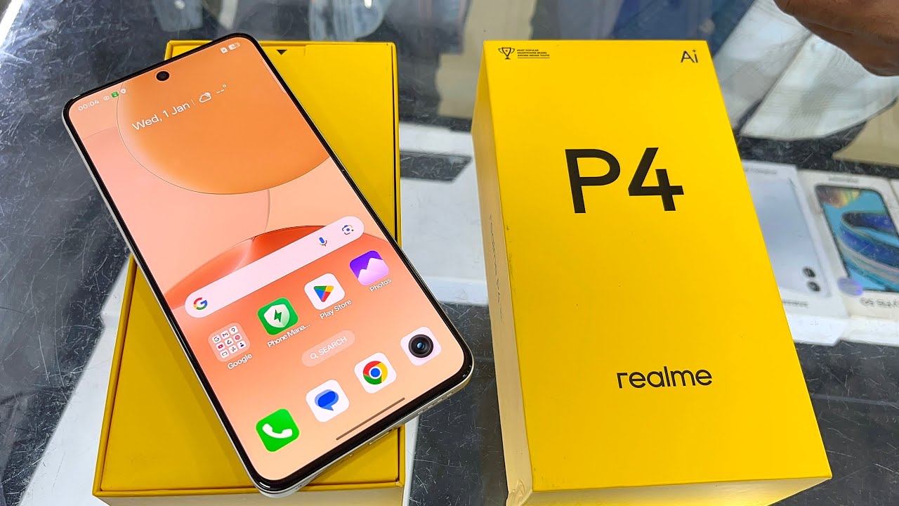 Realme P4 5G Unboxing | 7000mAh+80w Fast Charging ⚡️| MideaTek Dimensity 7400 Ultra 🔥|  Guru Mobile 
