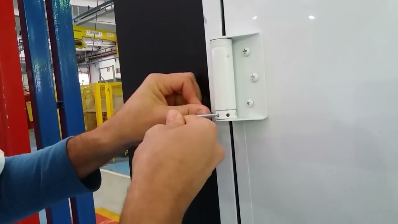 Regulagem dobradiça ASSA ABLOY Portas Especiais
